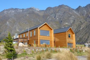 Thermory Pine cladding in NewZealand, PassiveHouses